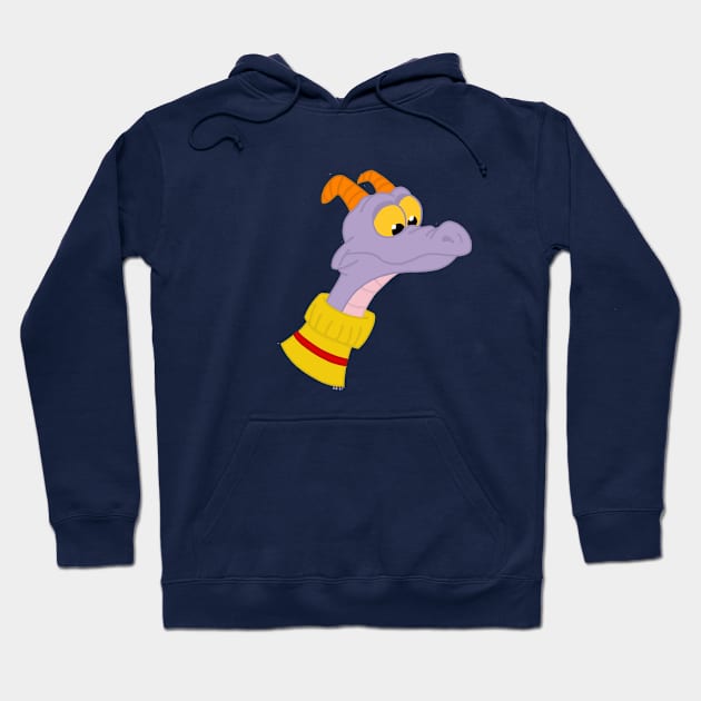 Curious F1gment Purple Dragon Hoodie by cenglishdesigns